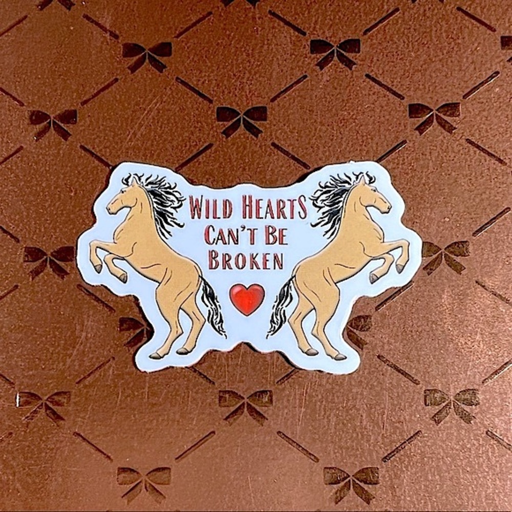 Wild Equestrian Horse Girl Horse Boy Cowboy CowGirl Single Decor Waterproof S…